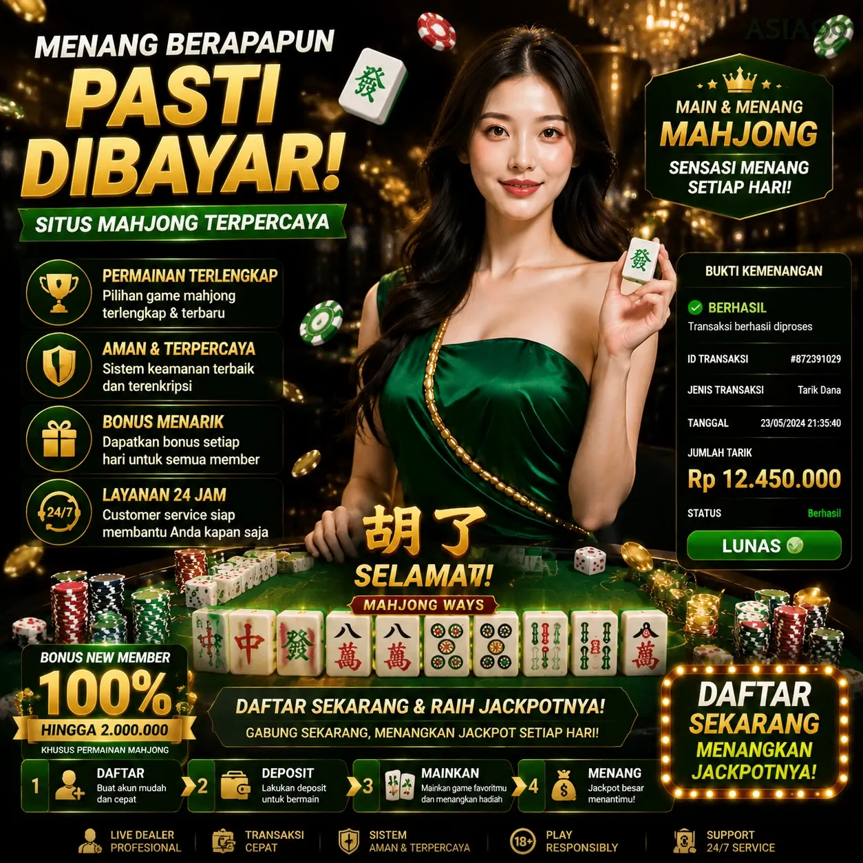Ikon aplikasi asia99 resmi
